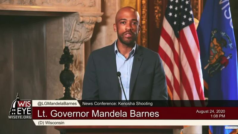 News Conference Gov Evers And Lt Gov Barnes Address Wisconsinites