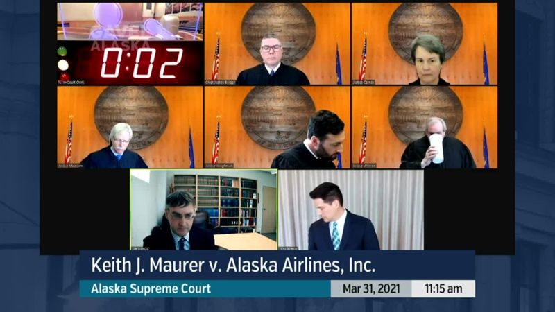 Keith J. Maurer v. Alaska Airlines, Inc. - preview image