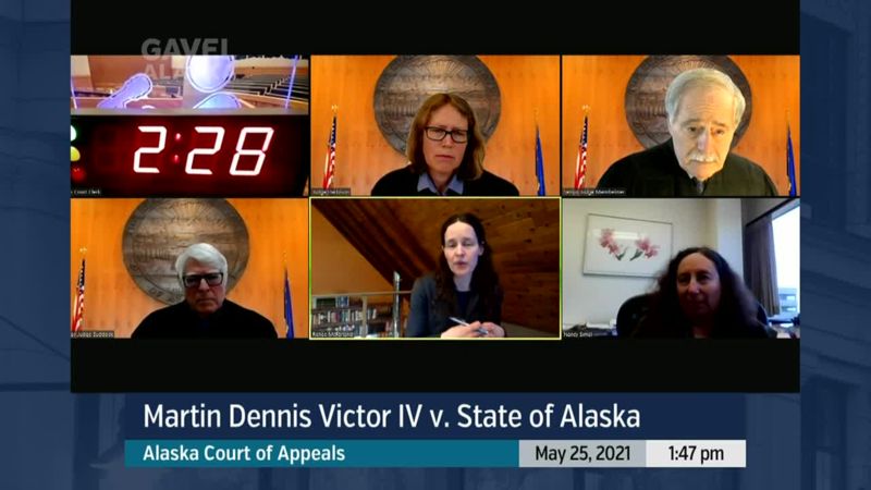 Alaska Court of Appeals: Martin Dennis Victor IV v. State of Alaska - preview image