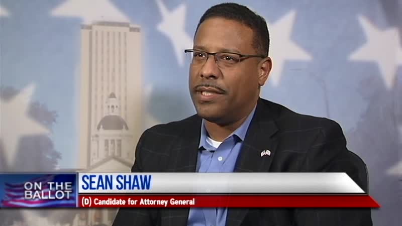 On the Ballot Sean Shaw (D) Candidate for Attorney General The