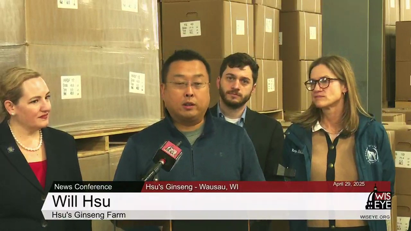 Budget 2025 News Conference: JFC Democrats to Visit Hsu’s Ginseng Farms Ahead of Wausau Hearing
