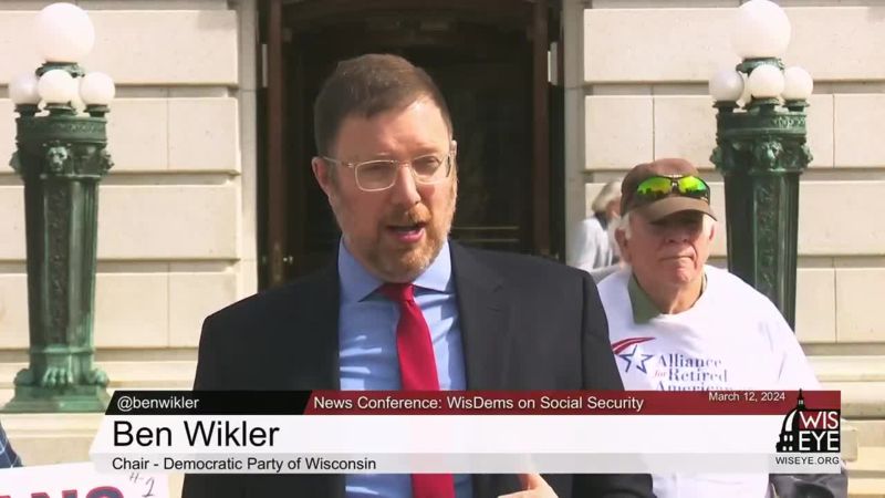 News Conference: WisDems on Social Security and Medicare