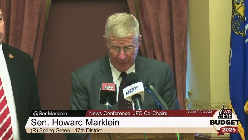 Budget 2025 News Conference: JFC Co-Chairs