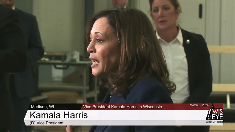 Vice President Kamala Harris in Madison