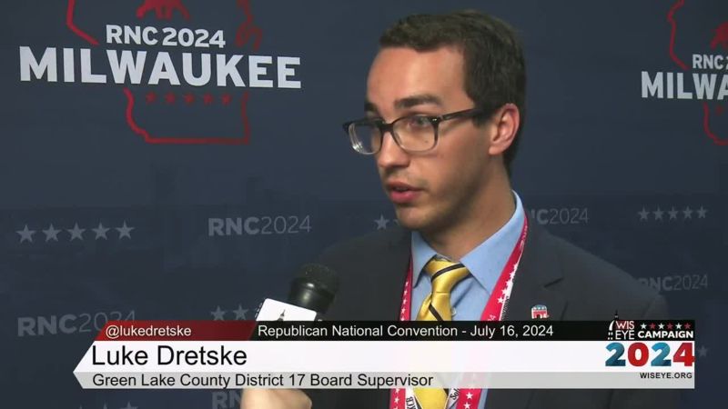 Campaign 2024: RNC 2024 Wisconsin Media Row Interview - Luke Dretske