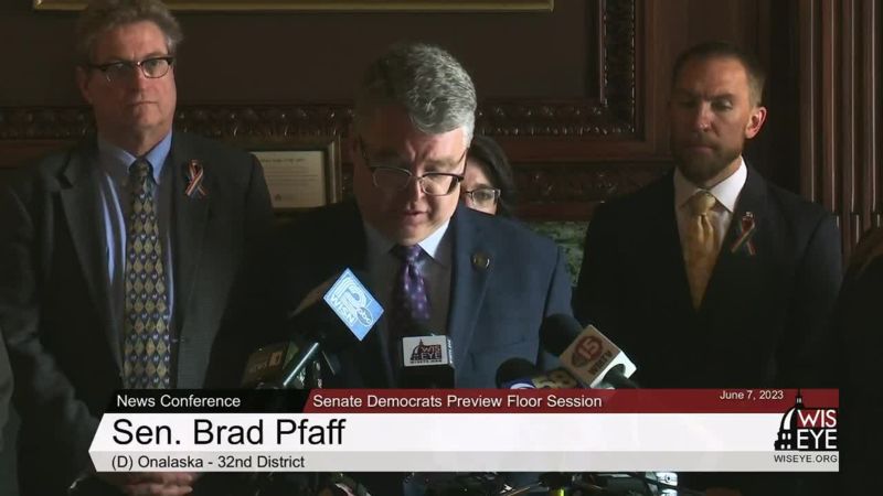 News Conference: Senate Democrats Pre-Session - WisconsinEye