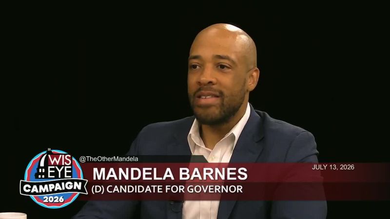 Campaign 2026: Lt. Gov. Mandela Barnes (D) - Candidate for Governor