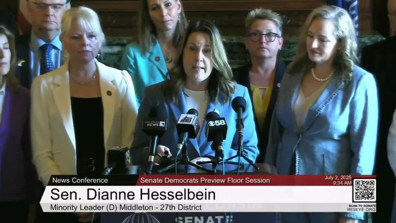Budget 2025 News Conference: Senate Democrats Pre-Session