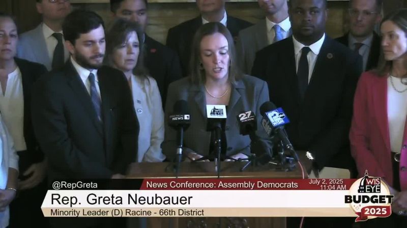 Budget 2025 News Conference: Assembly Democrats Pre-Session