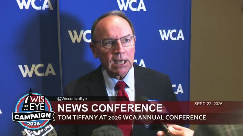 News Conference: Tom Tiffany at 2026 WCA Annual Conference