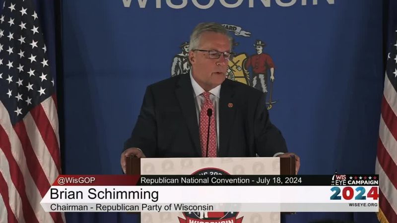 Campaign 2024: RNC 2024 Wisconsin Delegation and News Conference - Day 4