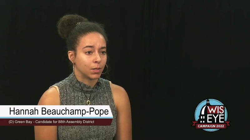 Campaign 2022: Hannah Beauchamp-Pope (D) Green Bay - Candidate for 88th Assembly District