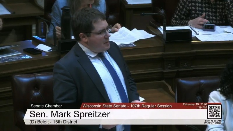 Wisconsin State Senate Floor Session - WisconsinEye