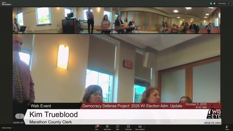Democracy Defense Project: 2026 Wisconsin Election Administration ...