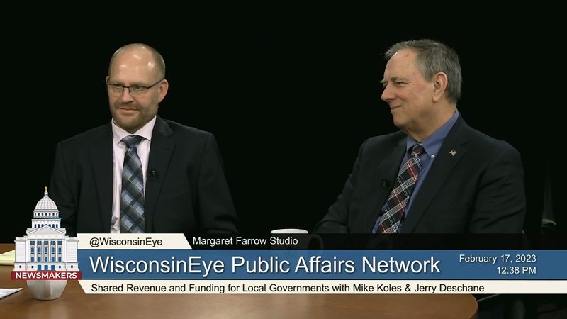Newsmakers: Shared Revenue and Funding for Local Governments with Mike Koles and Jerry Deschane