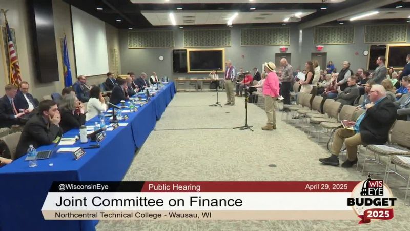 Budget 2025: JFC Public Hearing - Wausau