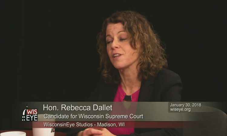 Campaign 2018: Rebecca Dallet for Supreme Court Justice - WisconsinEye