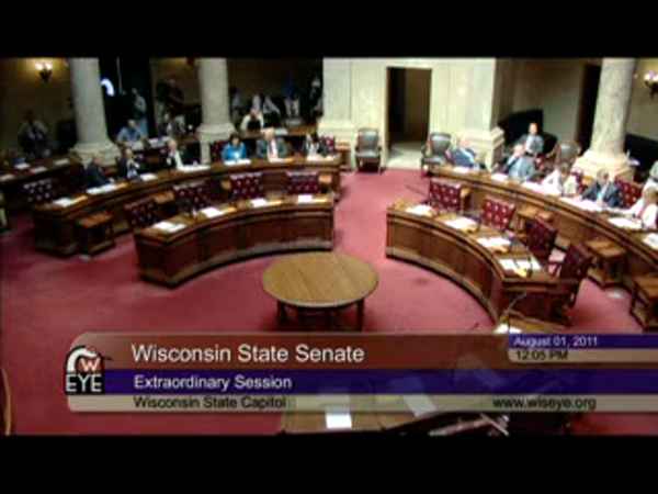 Senate Floor Session Archives Wisconsineye