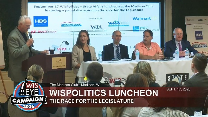 Campaign 2026: WisPolitics-State Affairs Luncheon on the Race for the Legislature