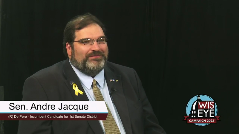 Campaign 2022: Sen. Andre Jacque (R) De Pere - Incumbent Candidate for 1st Senate District