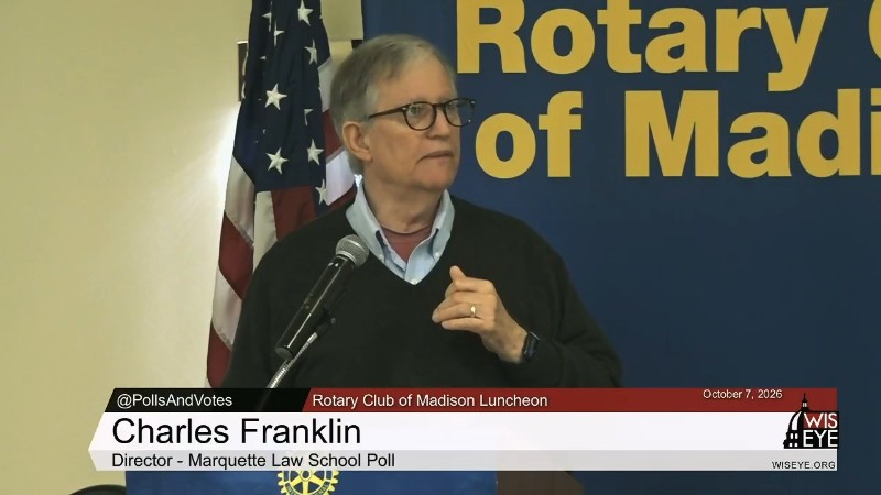 Campaign 2026 Rotary Club of Madison: Public Opinion and the November Elections