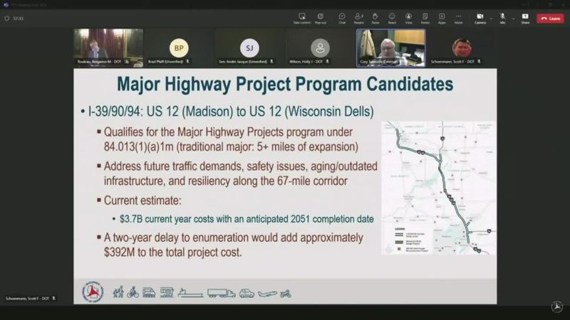 Wisconsin DOT: Transportation Projects Commission - WisconsinEye