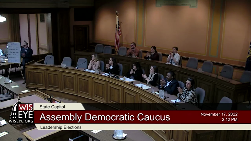 Assembly Democrats Leadership Elections - WisconsinEye