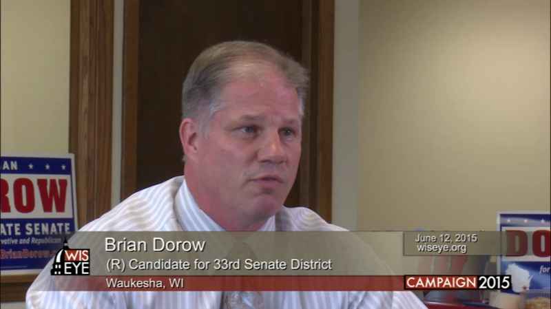 Campaign 2015 Interview: Brian Dorow (R) - WisconsinEye