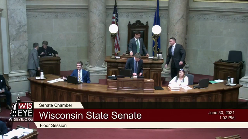 Wisconsin State Senate Floor Session - WisconsinEye