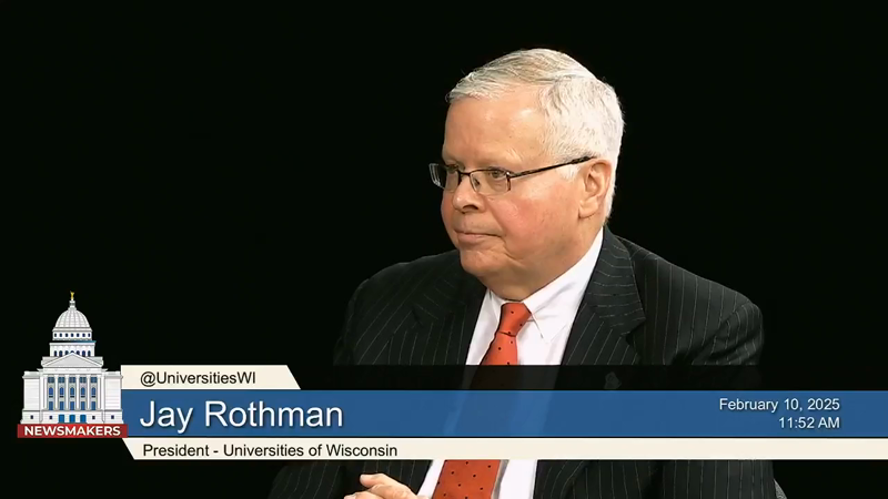 Newsmakers: Universities of Wisconsin President Jay Rothman