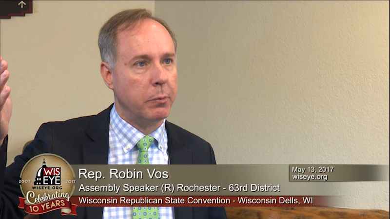 Wisconsin Republican State Convention Interview With Assembly Speaker 