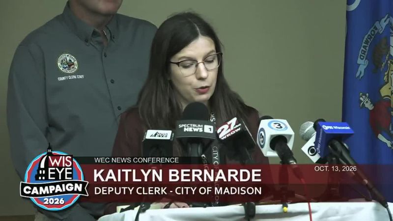 Campaign 2026 News Conference: Wisconsin Elections Commission