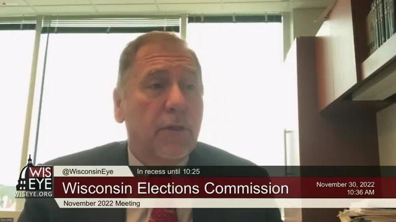 Wisconsin Elections Commission November 2022 Meeting - WisconsinEye