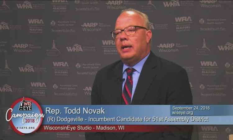 Campaign 2018 Rep Todd Novak R Incumbent Candidate For 51st