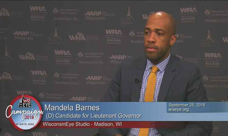 Campaign 2018: Mandela Barnes (D) Candidate for Lieutenant Governor ...