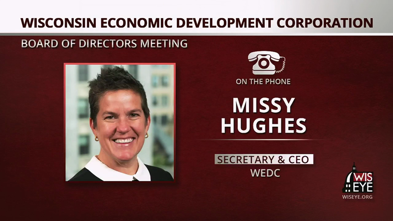 Wisconsin Economic Development Corporation: Meeting Of The Board Of ...