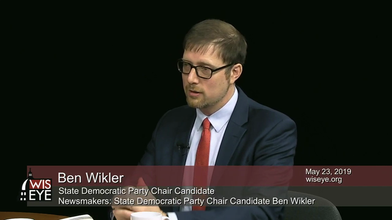 Newsmakers: Democratic Party Of Wisconsin Chair Candidate Ben Wikler ...