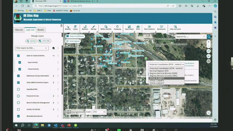 Wisconsin DNR Remediation and Redevelopment External Advisory Group ...