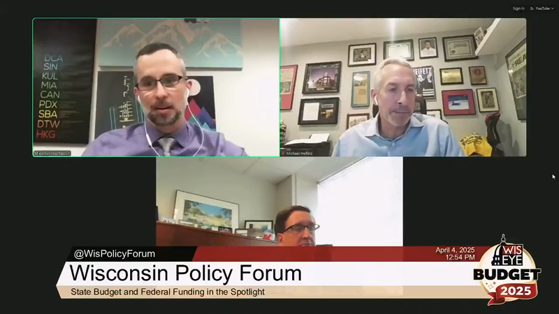 Budget 2025 Wisconsin Policy Forum: State Budget and Federal Funding in the Spotlight