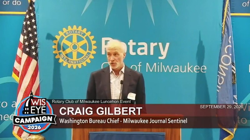 Campaign 2026 Rotary Club of Milwaukee: Craig Gilbert - Milwaukee Journal Sentinel