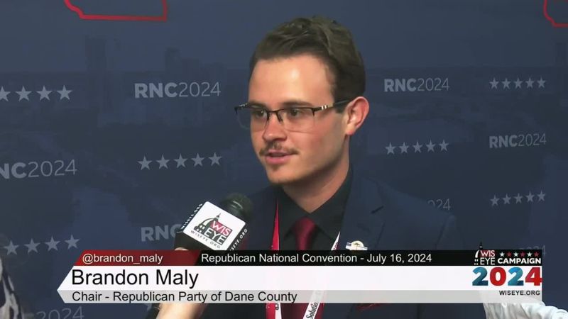 Campaign 2024: RNC 2024 Wisconsin Media Row Interview - Brandon Maly