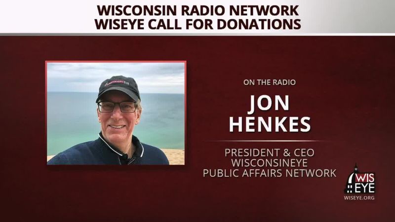 Wisconsin Radio Network Interview: WisconsinEye Call for Donations