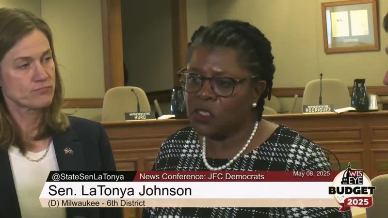 Budget 2025 News Conference: JFC Democrats