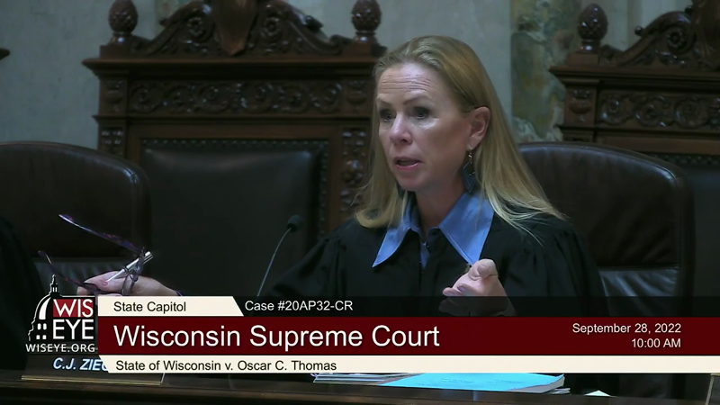 Wisconsin Supreme Court Oral Argument: State v Oscar C Thomas