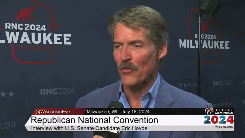 Campaign 2024: RNC 2024 Wisconsin Media Row Interview - Eric Hovde