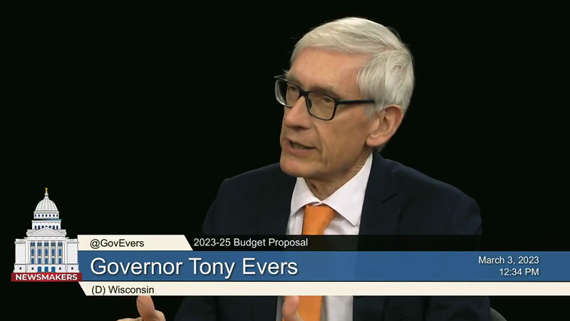 Newsmakers: Gov. Tony Evers on 2023-25 Budget Proposal