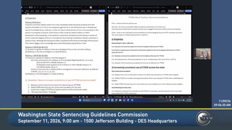 Washington State Sentencing Guidelines Commission