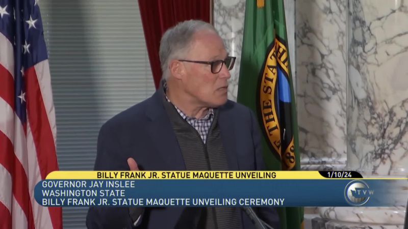Billy Frank Jr. Statue Maquette Unveiling Ceremony - TVW