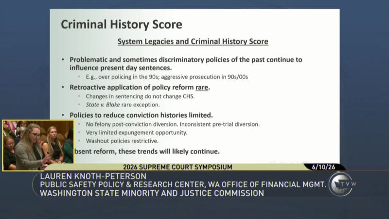 Washington State Minority and Justice Commission Symposium