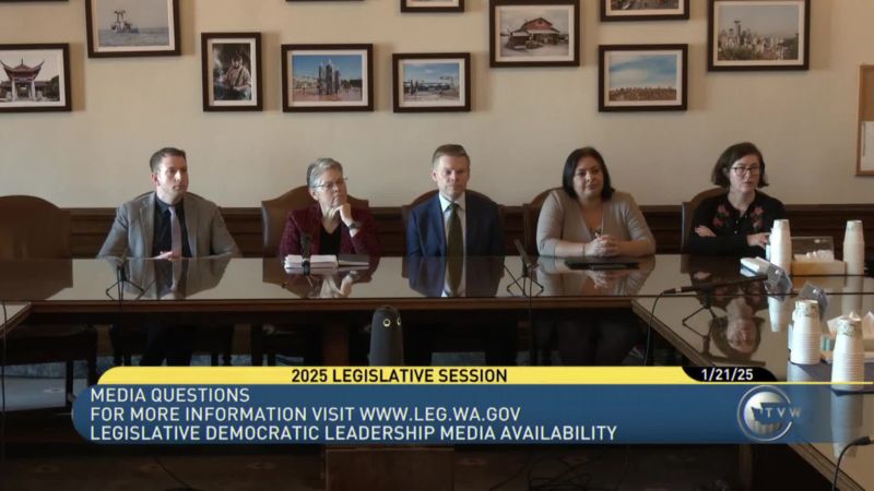 Legislative Democratic Leaders Media Availability Tvw
